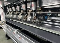 1-4S เปลี่ยนคําสั่ง ความเร็ว 250m / นาที BNC Inline Thin Blade Slitter Scorer Machine With Mutil-screw Design เครื่องทําคะแนนด้วยเล็บบาง