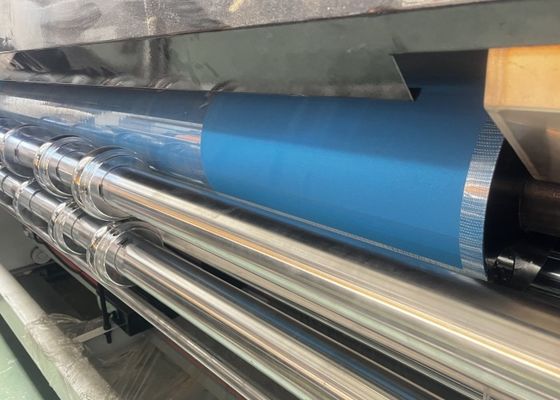 3 คอมพิวเตอร์ที่ควบคุมสี เครื่องพิมพ์ Flexo Slotter เครื่องตัด Die สําหรับเครื่องพิมพ์กล่อง corrugated