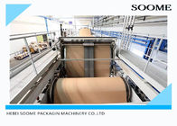 สายการผลิตแผ่นกระดาษลูกฟูกกล่องสายการผลิตไฟฟ้าประเภทขับเคลื่อน 380V / 50HZ