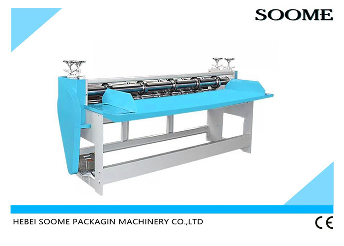 380v 2500 Type Slitter Scorer Machine กระดาษลูกฟูก