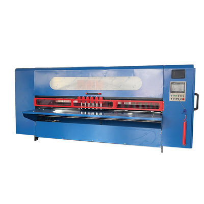 7KW ตัดใบบาง เครื่องสลิตเตอร์ Scorer สําหรับสายการผลิตกระดาษ corrugated