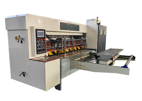 อัตโนมัติ Feeder Multi Function Roll Sheet Rotary Die Cutting Machine สําหรับเครื่องกระดาษกระดาษกระดาษ